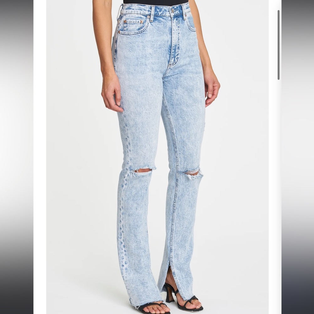 PISTOLA High Rise Split Hem Jeans - Picture 12 of 12